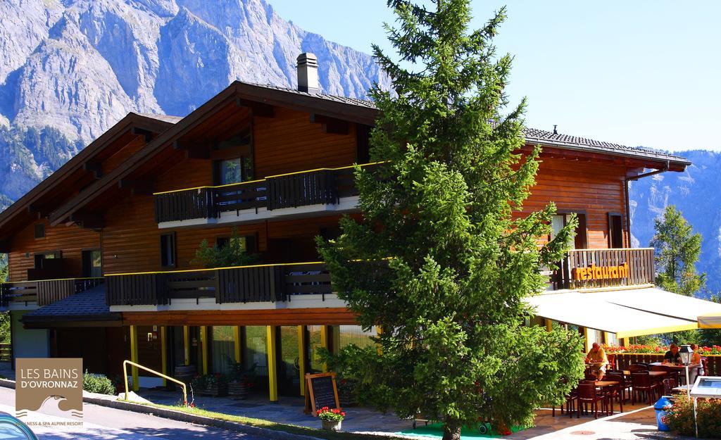 Hostellerie de l'Ardève Ovronnaz Buitenkant foto