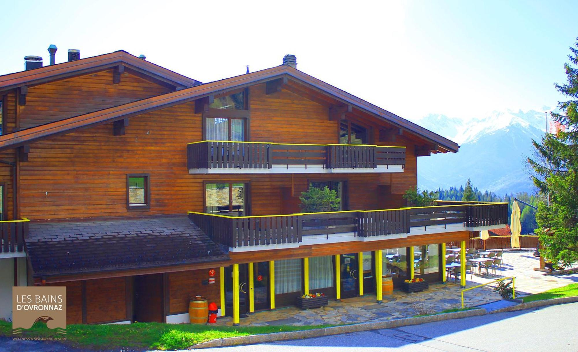 Hostellerie de l'Ardève Ovronnaz Buitenkant foto
