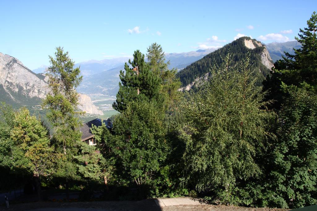 Hostellerie de l'Ardève Ovronnaz Buitenkant foto
