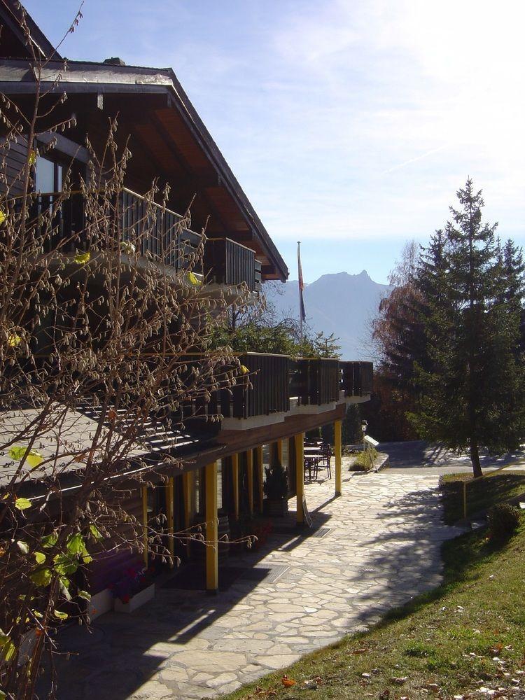 Hostellerie de l'Ardève Ovronnaz Buitenkant foto
