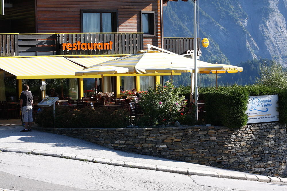 Hostellerie de l'Ardève Ovronnaz Buitenkant foto